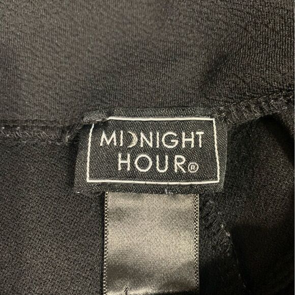 HOT TOPIC Midnight Hour Multi Lace-up Black Yoke Skirt Side Pockets Medium #768 - Picture 4 of 6